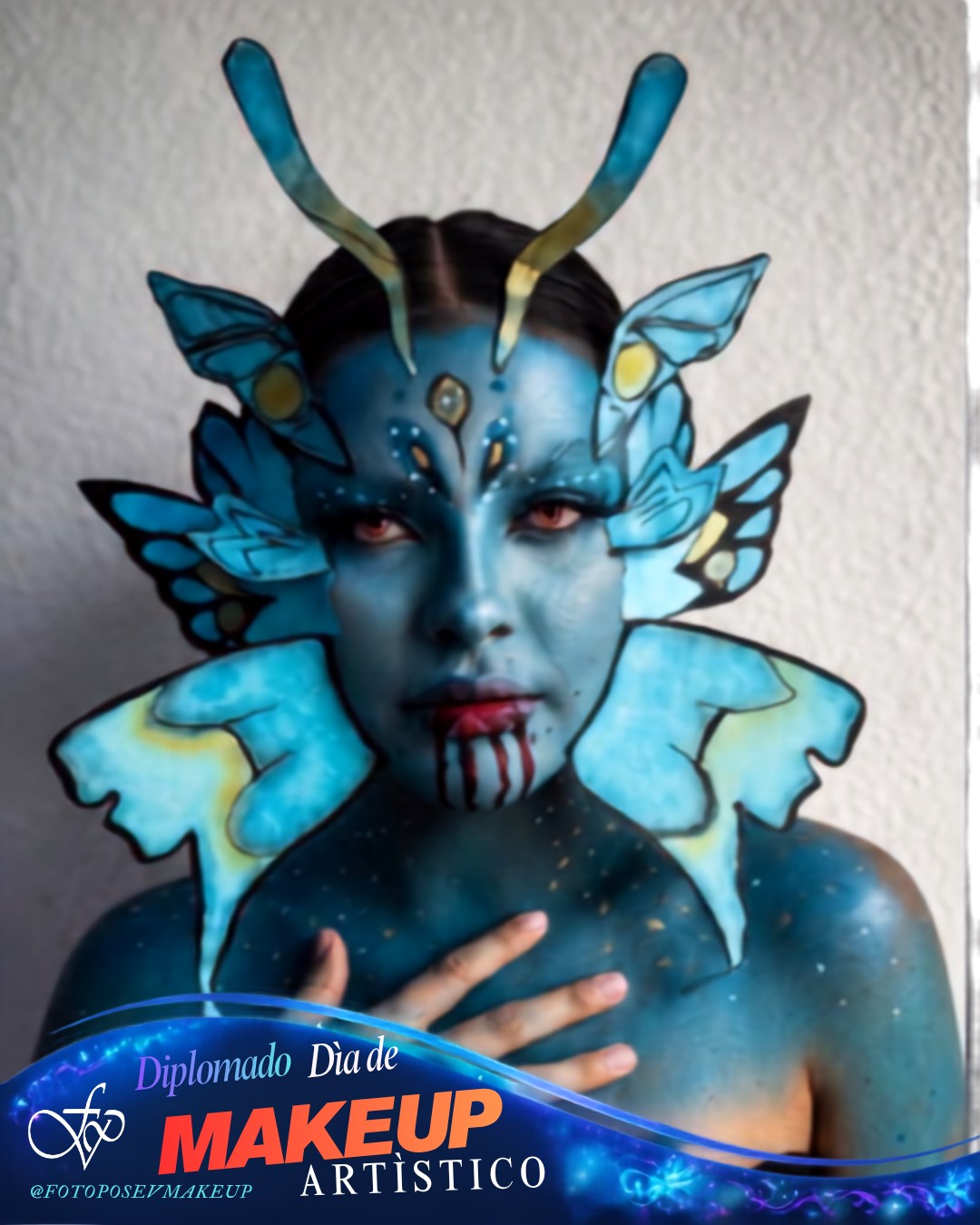 Butterfly Blue toma 3
