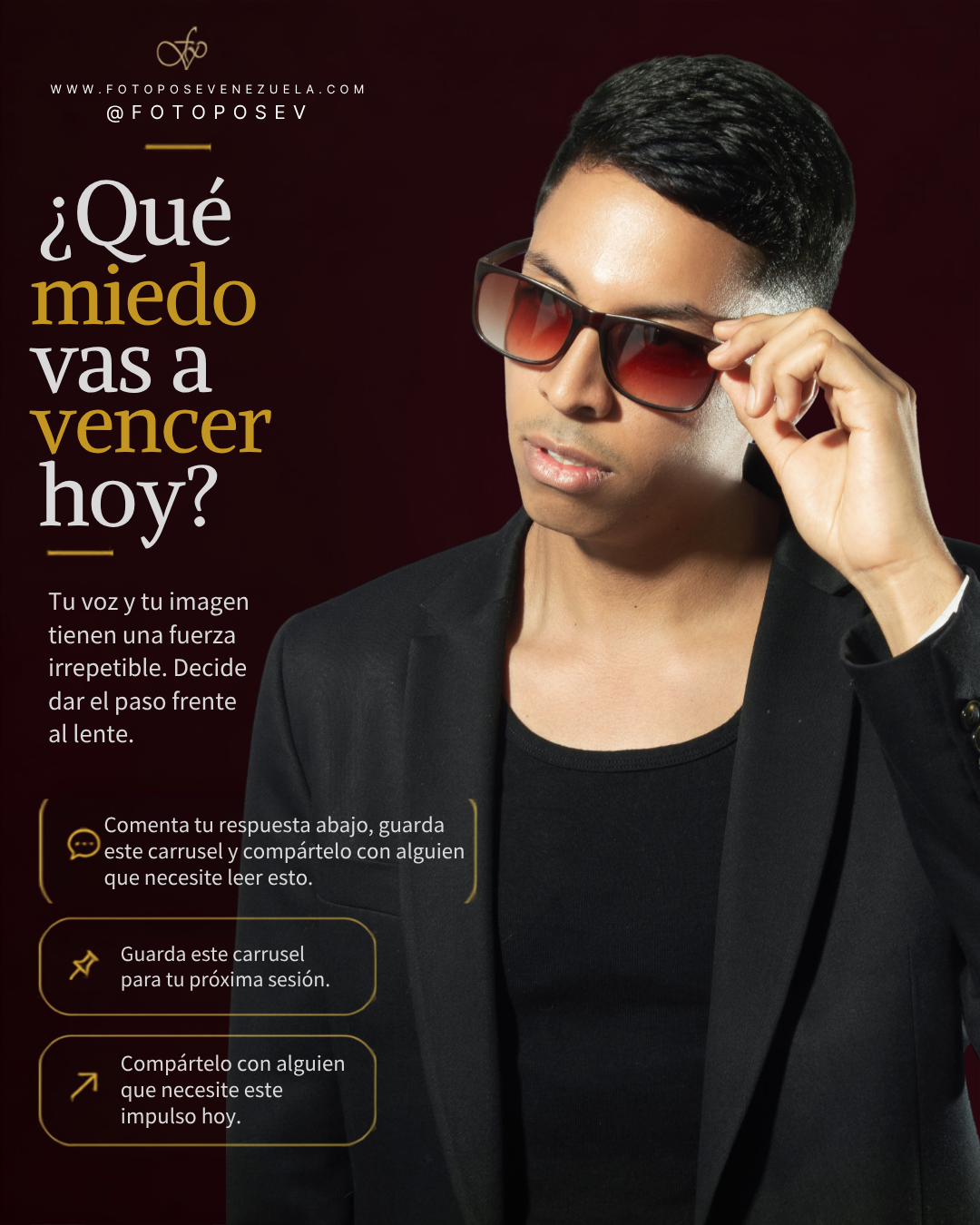 ¿Qué miedo vas a vencer hoy? - Foto Pose Venezuela