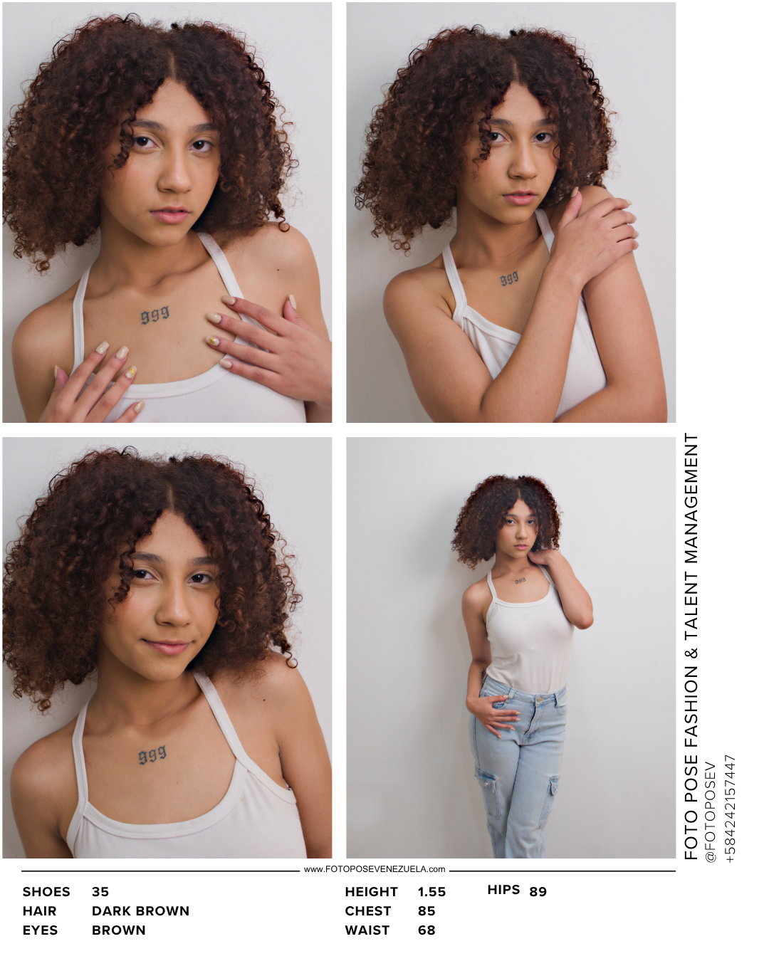 Retrato de Dayana González