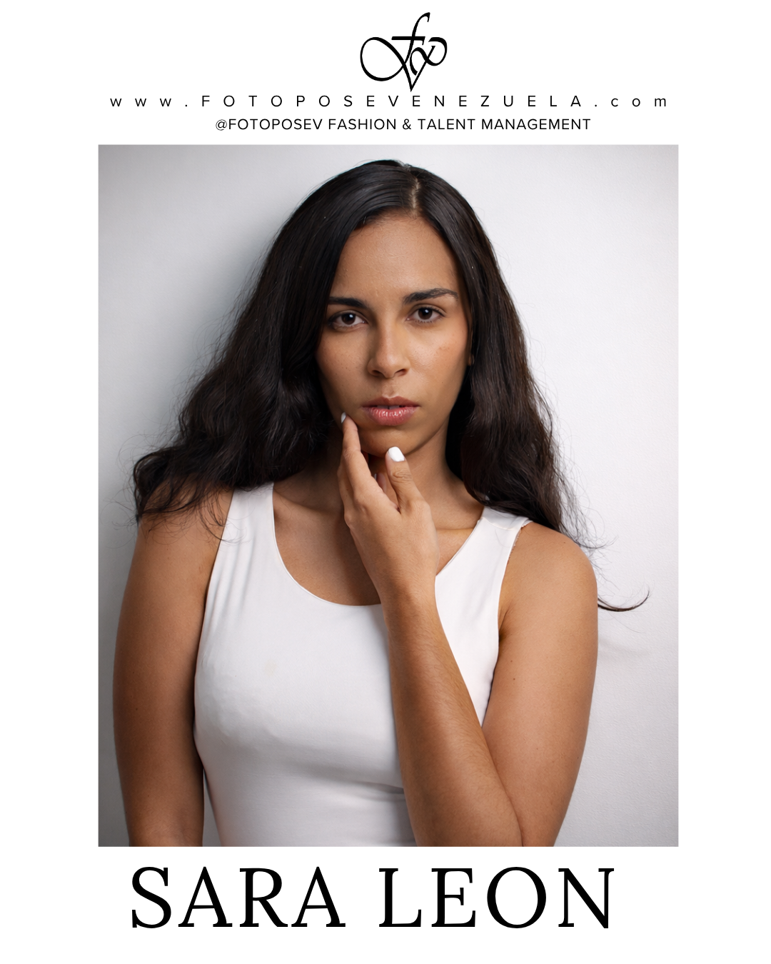 Retrato de Sara León
